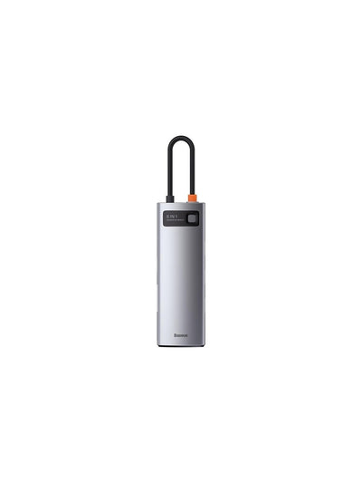 Baseus Metal Gleam Series 8in1 Type-C Hub Adaptör Çoklayıcı