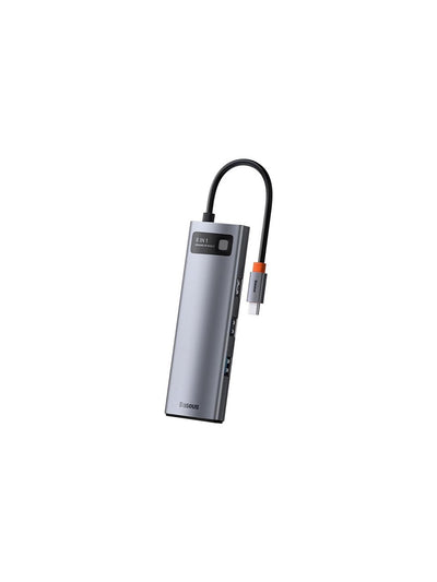 Baseus Metal Gleam Series 8in1 Type-C Hub Adaptör Çoklayıcı
