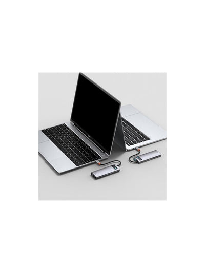 Baseus Metal Gleam Series 8in1 Type-C Hub Adaptör Çoklayıcı