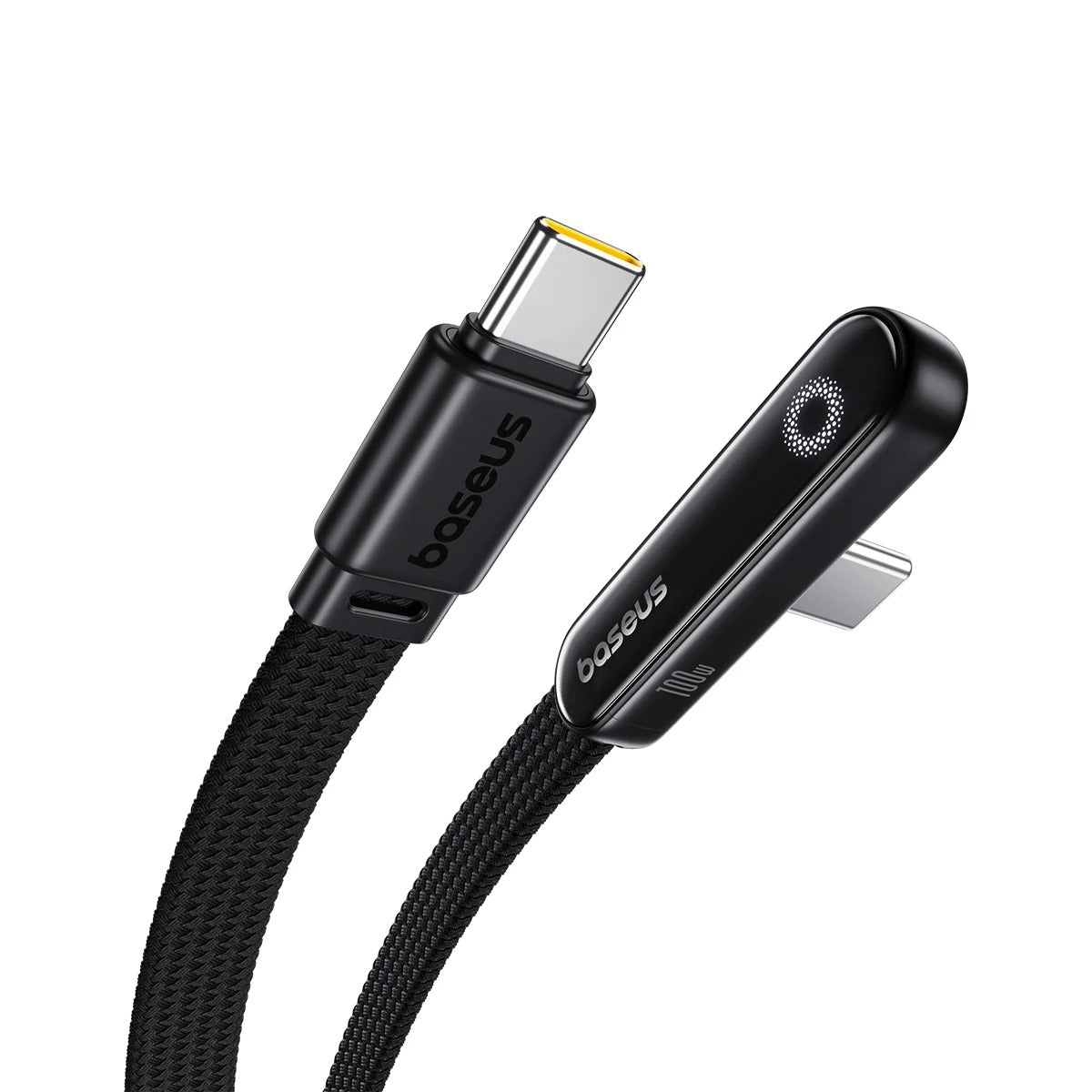 Baseus MVP 3 Type-C to Type-C 100W Hızlı Şarj Kablosu – 90° Oyuncu Tasarımı