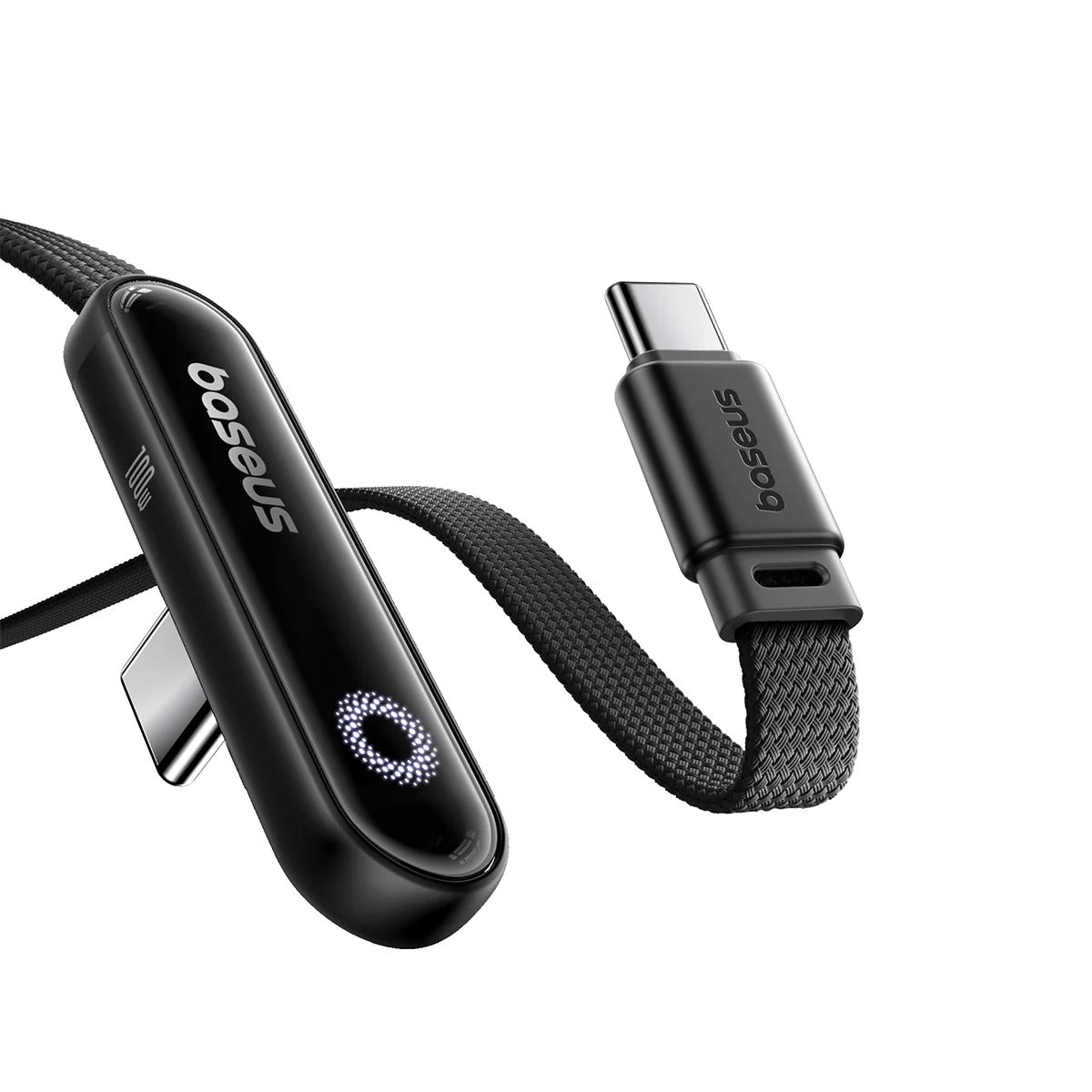 Baseus MVP 3 Type-C to Type-C 100W Hızlı Şarj Kablosu – 90° Oyuncu Tasarımı