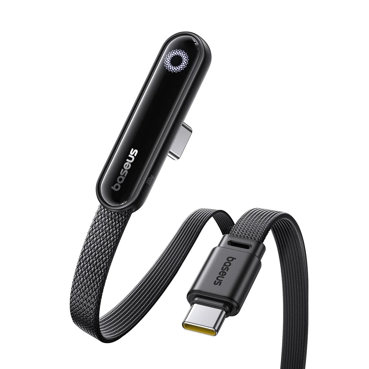 Baseus MVP 3 Type-C to Type-C 100W Hızlı Şarj Kablosu – 90° Oyuncu Tasarımı