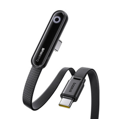 Baseus MVP 3 Type-C to Type-C 100W Hızlı Şarj Kablosu – 90° Oyuncu Tasarımı