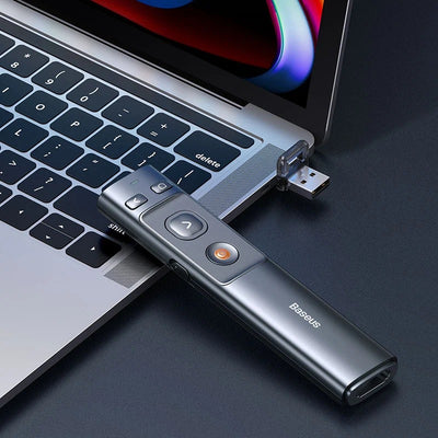 Baseus Orange Dot Wireless Presenter – Kırmızı Lazer