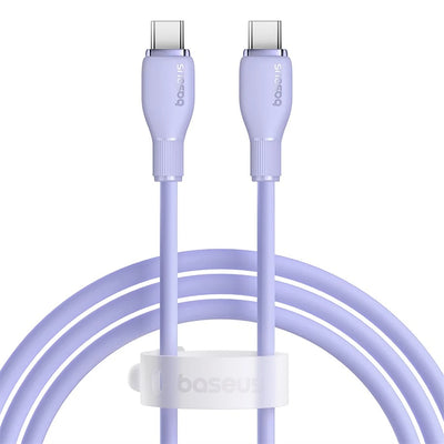Baseus Pudding Series Type-C to Type-C 100W PD Hızlı Şarj Kablosu 2 Metre