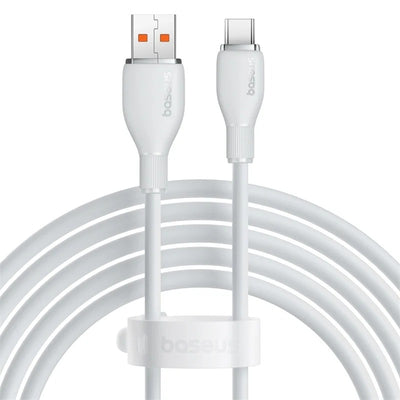 Baseus Pudding USB-A to Type-C 100W PD Hızlı Şarj Kablosu 1.2 Metre