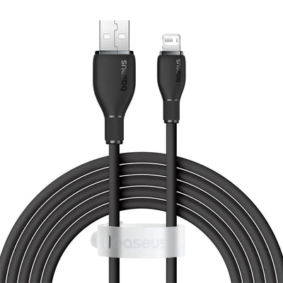 Baseus Pudding USB-A to Lightning 2.4A Hızlı Şarj ve Data Kablosu 1.2 Metre
