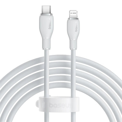 Baseus Pudding USB-A to Lightning 2.4A Hızlı Şarj ve Data Kablosu 1.2 Metre