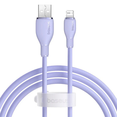 Baseus Pudding USB-A to Lightning 2.4A Hızlı Şarj ve Data Kablosu 1.2 Metre