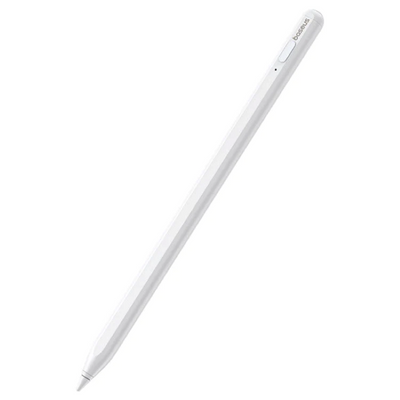 Baseus Smooth Writing 2 Stylus Kalem – Beyaz, iPad Uyumlu, Basınç Hassasiyeti, Manyetik Şarj