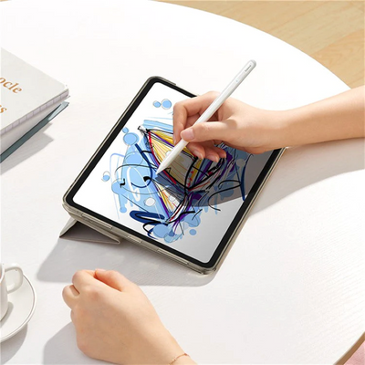 Baseus Smooth Writing 2 Stylus Kalem – Beyaz, iPad Uyumlu, Basınç Hassasiyeti, Manyetik Şarj