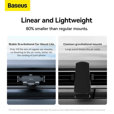 Baseus Stable Gravitational Car Mount Lite Araç Telefon Tutucu