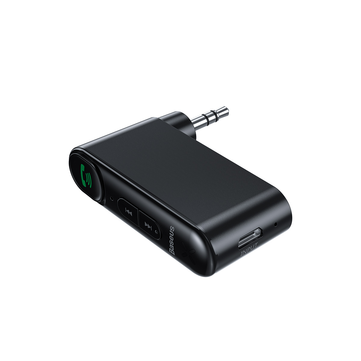 Baseus Bluetooth 5.0 Araç Kiti - 3.5 mm Aux Adaptörü BSBA-02