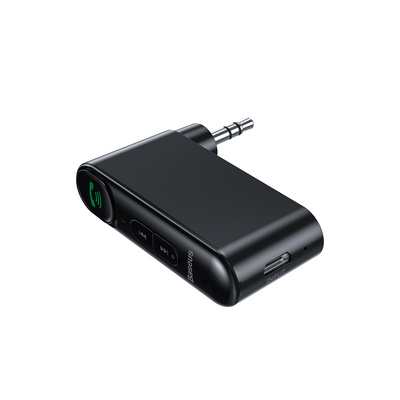 Baseus Bluetooth 5.0 Araç Kiti - 3.5 mm Aux Adaptörü BSBA-02
