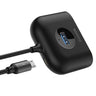 Baseus Square Round 4-in-1 USB Hub – 1x USB 3.0 + 3x USB 2.0, 5Gbps, 1 Metre