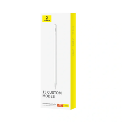 Baseus Smooth Writing 2 iPad Uyumlu Kablosuz Şarjlı Stylus Kalem – Eğim Algılama, 15 Özelleştirilebilir İşlev, 130mAh