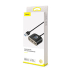 Baseus Square Round 4-in-1 USB Hub – 1x USB 3.0 + 3x USB 2.0, 5Gbps, 1 Metre