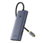 Baseus UltraJoy 7-in-1 USB-C Hub – 4K 60Hz HDMI, 100W PD, 10Gbps, Gigabit Ethernet