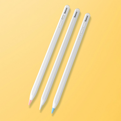Baseus Smooth Writing Apple Pencil ve Stylus Uyumlu Silikon Kalem Ucu Koruyucu – 12’li Set