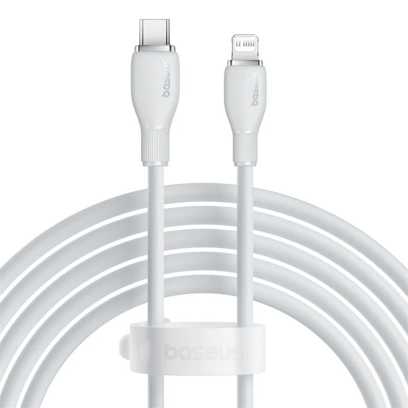 Baseus Pudding Series USB-C to Lightning 20W Hızlı Şarj ve Data Kablosu 2 Metre
