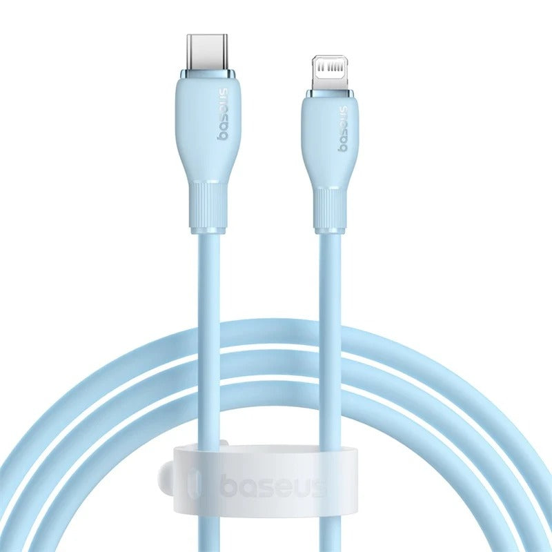 Baseus Pudding Series USB-C to Lightning 20W Hızlı Şarj ve Data Kablosu 2 Metre