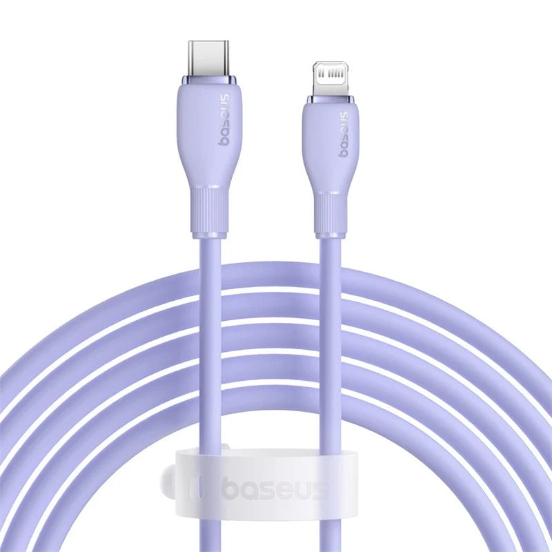 Baseus Pudding Series USB-C to Lightning 20W Hızlı Şarj ve Data Kablosu 2 Metre