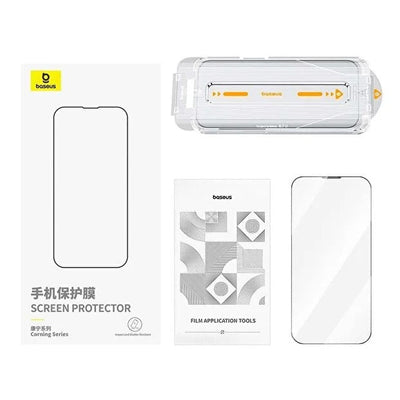 Baseus Corning Series iPhone 16 Pro Max Tam Kaplayan HD Temperli Cam Ekran Koruyucu