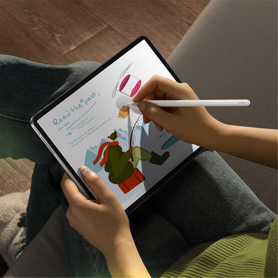 Baseus Smooth Writing 2 Tablet Kalemi – LED Pil Göstergeli, Avuç İçi Engelleme, Eğim Algılama, Manyetik Tutunma, USB-C, 130 mAh