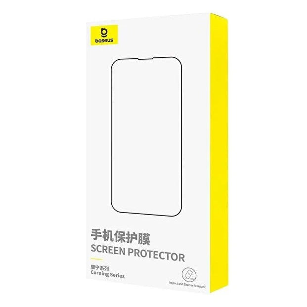 Baseus Corning Series iPhone 16 Pro Max Tam Kaplayan HD Temperli Cam Ekran Koruyucu
