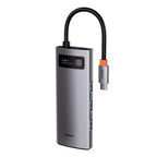 Baseus StarJoy 5-in-1 USB-C Hub Adaptör – 3x USB 3.0, 4K HDMI, 100W PD