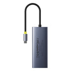 Baseus UltraJoy 7-in-1 USB-C Hub – 4K 60Hz HDMI, 100W PD, 10Gbps, Gigabit Ethernet