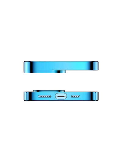 Baseus Glitter iPhone 13 6.1inç Kılıf Renkli Kenar Şeffaf