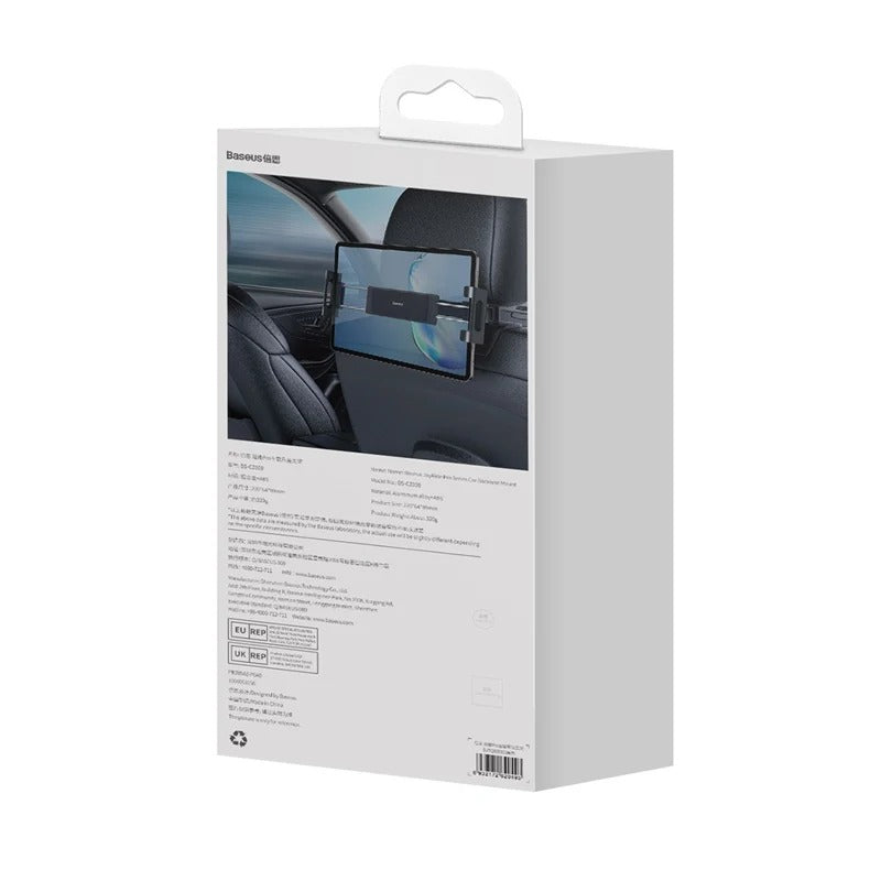 Baseus JoyRide Pro Araç Arka Koltuk Telefon ve Tablet Tutucu – 4.7-12.3 İnç, 360° Döner