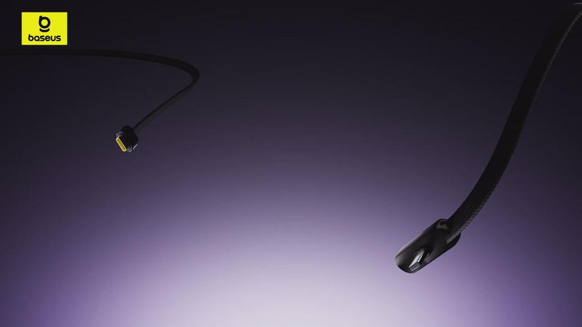 Baseus MVP 3 Type-C to Type-C 100W Hızlı Şarj Kablosu – 90° Oyuncu Tasarımı