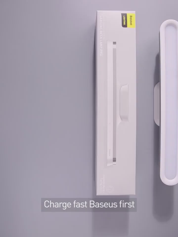 Baseus DGXC-02 Magnetic Stepless Dimming Pro Beyaz Manyetik Şarjlı LED Masa ve Dolap Lambası 3000K-5000K Ayarlanabilir Işık