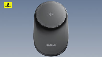 Baseus PrimeTrip VC2 Pro Qi2.2 25W Aktif Soğutmalı Manyetik Kablosuz Şarjlı Araç Telefon Tutucu