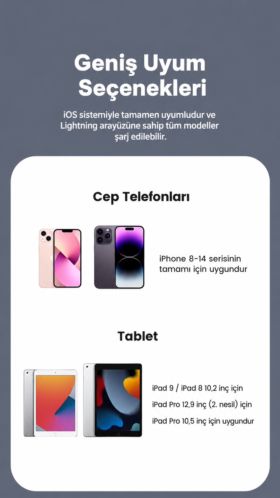 Toocki 20W PD Dijital Watt Göstergeli Type-C to Lightning Yaylı Örgülü Hızlı Şarj ve 480 Mbps Veri Aktarım Kablosu 1,8 Metre