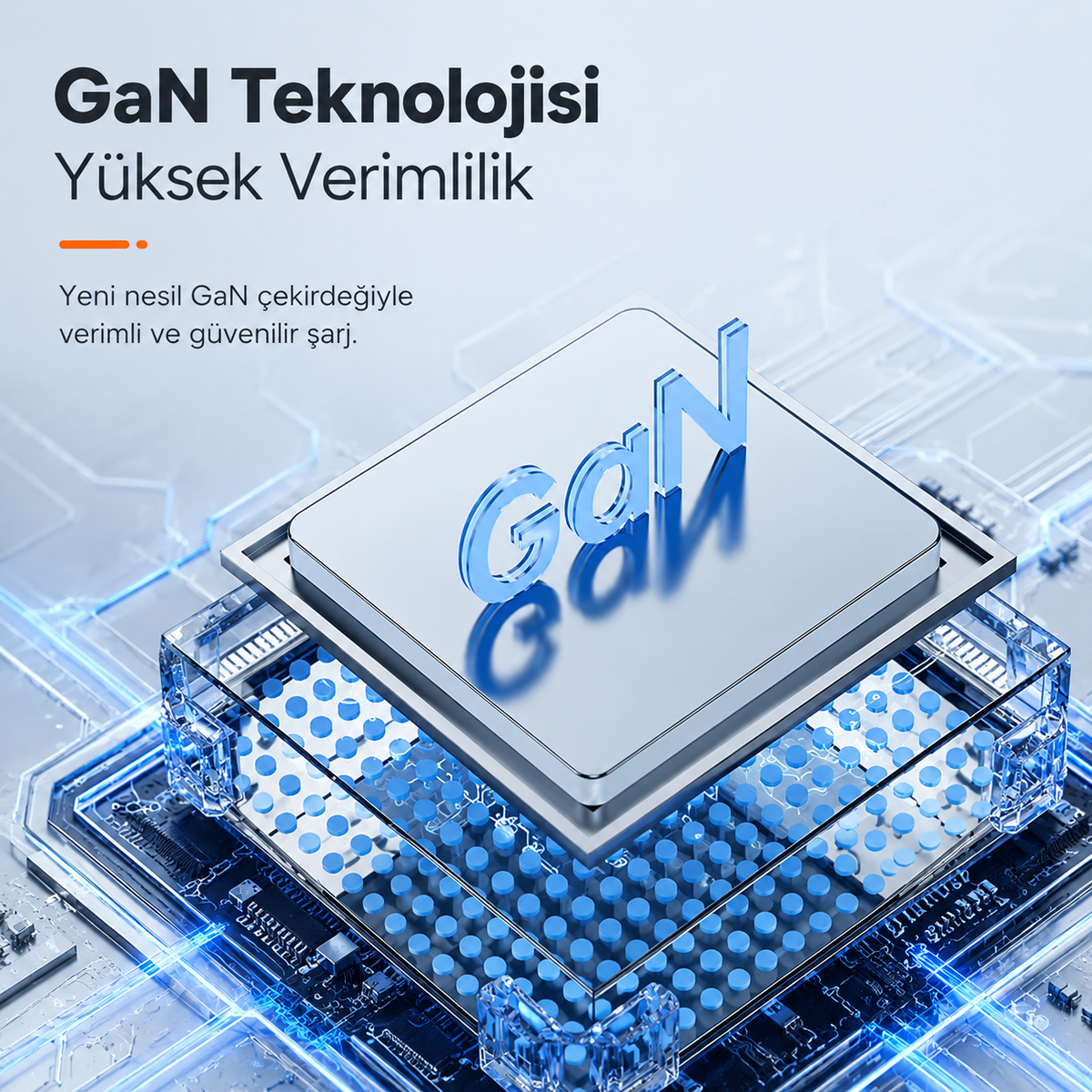 Toocki 40W GaN 3 Port Hızlı Şarj Adaptörü – 2× USB-C + USB-A, PD 20W