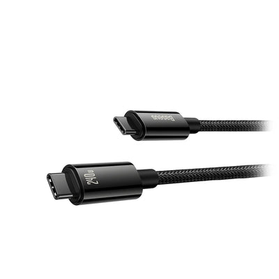Baseus Tungsten Gold Type-C to Type-C 240W PD 3.1 Hızlı Şarj Kablosu